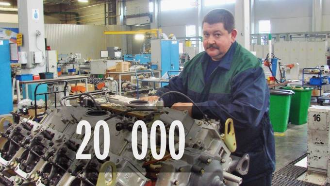 Тутаевский моторный завод изготовил 20 000-ный двигатель