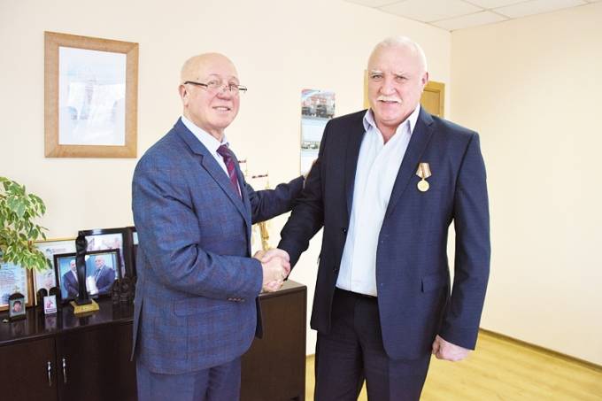 Вручена государственная награда Республики Беларусь